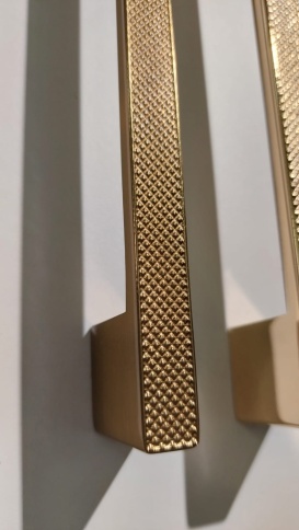 Brass Ручка скоба 1039-160-Champagne Gold матовая латунь 160 мм фото 2