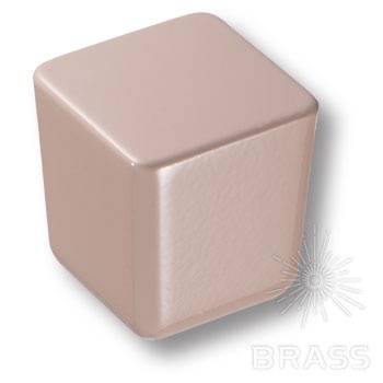 Brass Ручка кнопка 8151-581 PINK BRIGHT глянцевый розовый фото 1