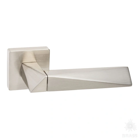 Brass Ручка дверная HA111RO11 NB AGATE никель фото 1