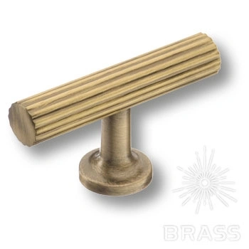 Brass Ручка кнопка 8887 0008 ABM-ABM состаренная латунь фото 1