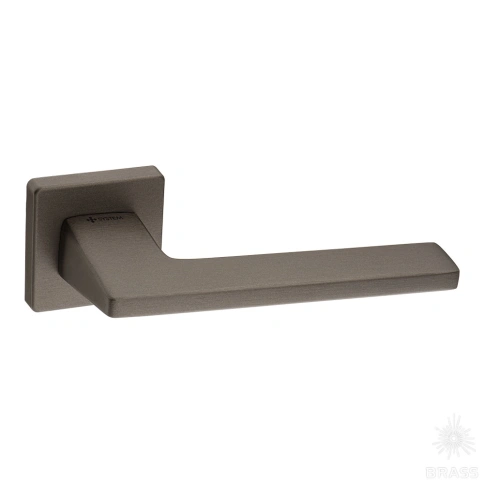 Brass Ручка дверная HA194RO11 ELX1 ZETTA брашированный графит фото 1
