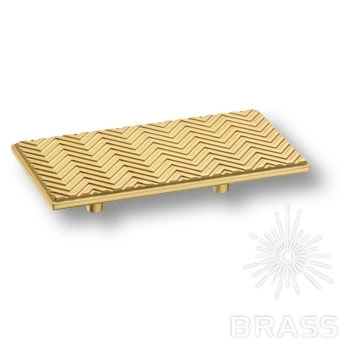 Brass Ручка скоба 1204 064MP35 матовое золото 64 мм фото 1