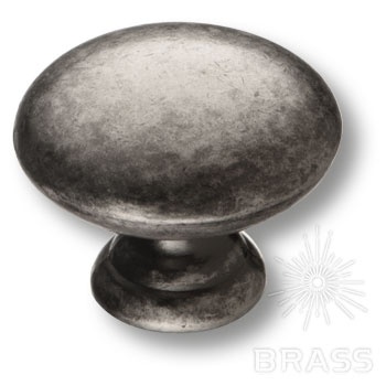 Brass Ручка кнопка 15.324.30.05 античное серебро фото 1