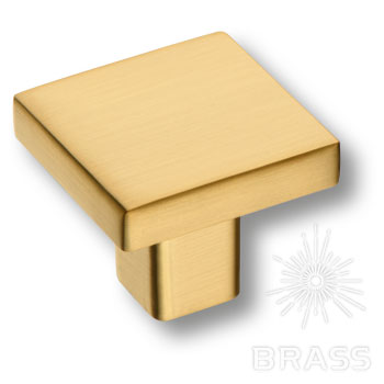 Brass Ручка кнопка 82-Matt Gold сатинированное золото фото 1