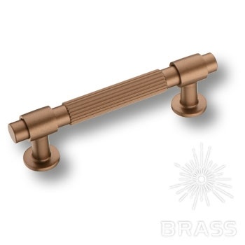 Brass Ручка рейлинг 9380 0096 ELX8-ELX8 брашированная бронза 96 мм фото 1