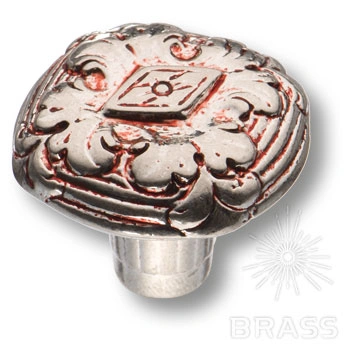 Brass Ручка кнопка 15.908.35.24 французское серебро фото 1