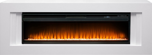 Каминокомплект Line 60 SFT - Белый с очагом Vision 60 LED фото 1