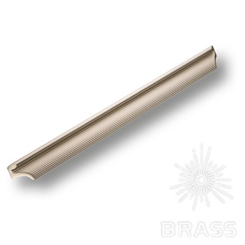 Brass Ручка профиль 8610 0384 NBM матовый никель 384 мм фото 1