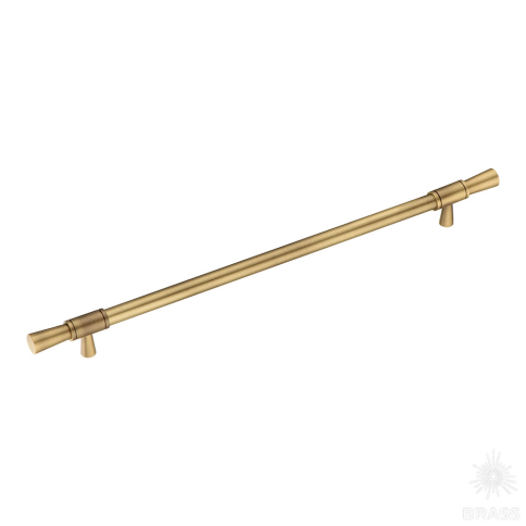 Brass Ручка скоба 2553-013-320 латунь состаренная латунь 320 мм фото 1