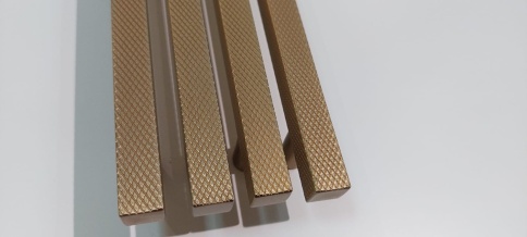 Brass Ручка скоба 8767 0320 GB-GB матовая латунь 320 мм фото 2