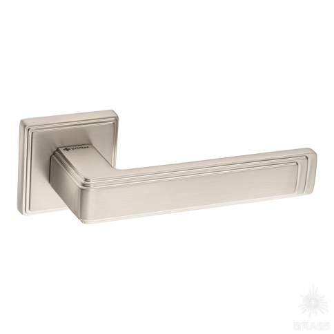 Brass Ручка дверная HA229RO17 NBM LINEAR матовый никель фото 1