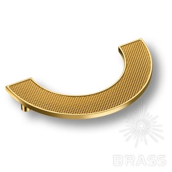 Brass Ручка скоба 1194 128MP11 глянцевое золото 128 мм фото 1