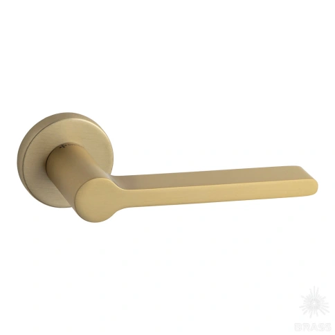 Brass Ручка дверная HA248RO12 GB ENKEL матовая латунь фото 2