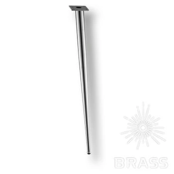 Brass Опора мебельная 1180 0710 Chrome BONE глянцевый хром 710 мм фото 1