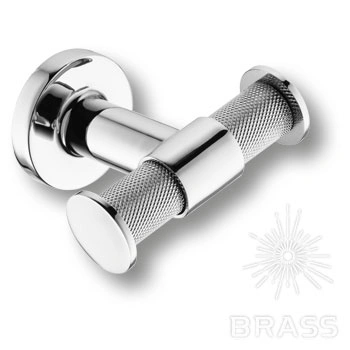 Brass Крючок мебельный 1035 012 CR глянцевый хром фото 1