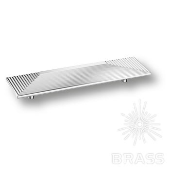 Brass Ручка скоба 1203 160MP02 глянцевый хром 160 мм фото 1