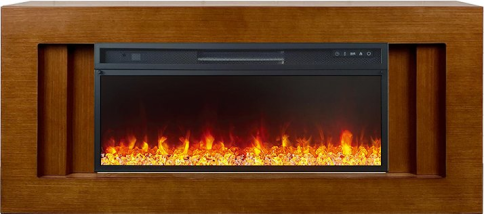 Каминокомплект Line 42 - Орех с очагом Vision 42 LED фото 1