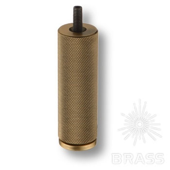 Brass Опора мебельная FL1010 0100 ABM-ABM состаренная латунь 100 мм фото 1