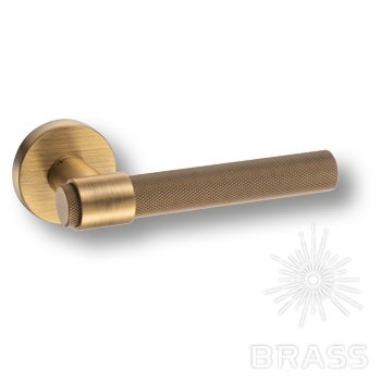 Brass Ручка дверная AXEL-T состаренная латунь фото 1