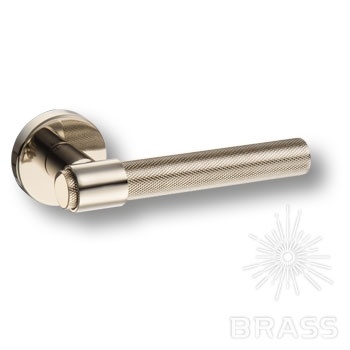 Brass Ручка дверная AXEL-T глянцевый никель фото 1